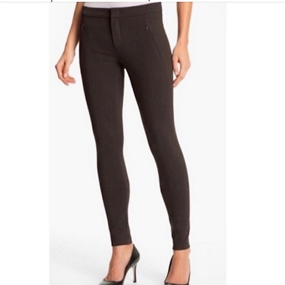 Vince Ponte‎ Riding Pant in Chocolate Brown 8 - Picture 1 of 9